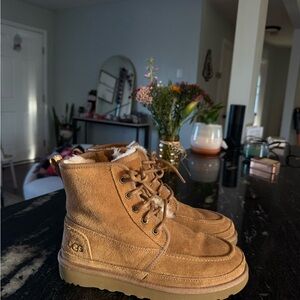 UGG Chestnut Lace-Up Boots